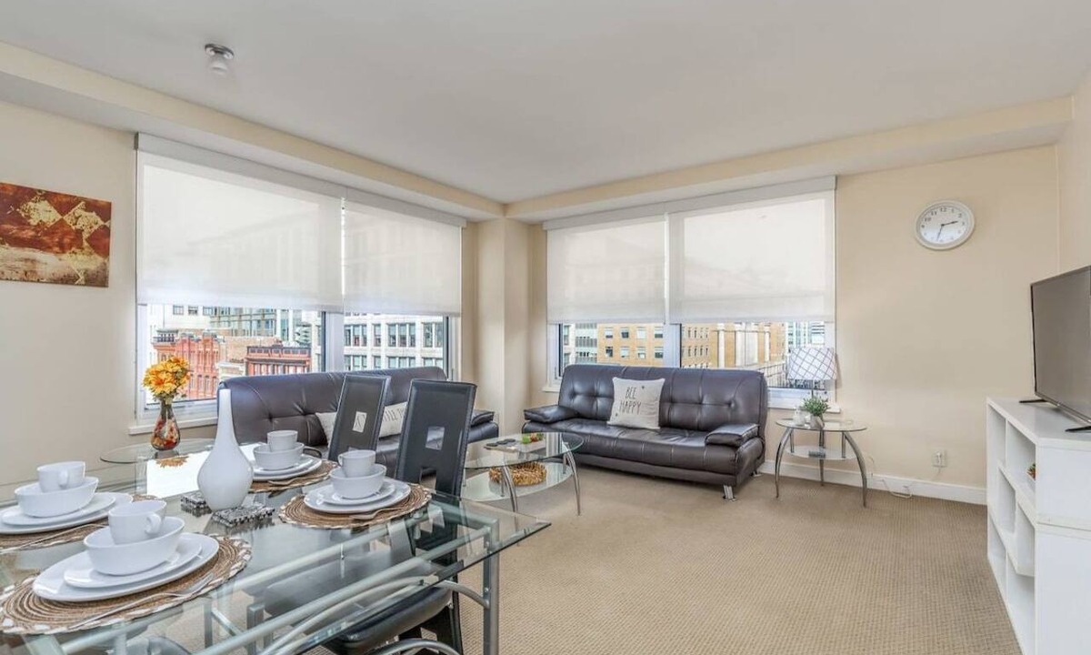 Chinatown Apartment | 2 BR Fully Furnished Apartment at Penn Quarters - Surrounded by Best Restaurants in Town