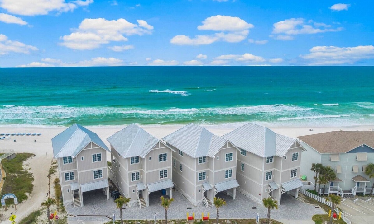West Panama City Beach House | Anchors Aweigh and Whale Rested Family - 4 Beachfront Homes with Private Pools