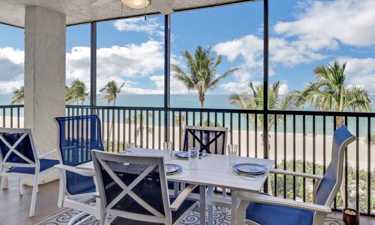Vanderbilt Beach Condo | Beachfront Paradise - Summer/Fall Reduced 10% - Updated Luxury 3 BR, 2 BA, 3rd Floor Condo!
