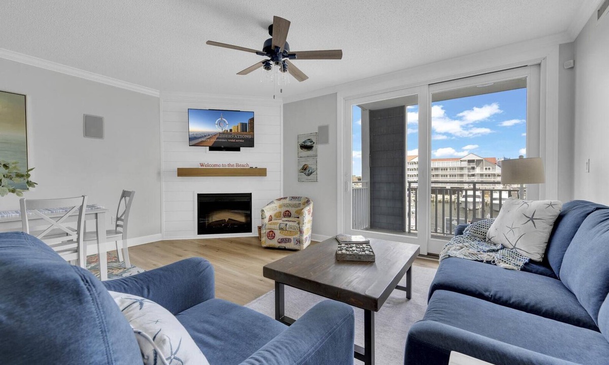 Ocean City Condo | Boardwalk to Beach ready! Boat Slip & Parking. Dogs allowed OffSeason W Approval