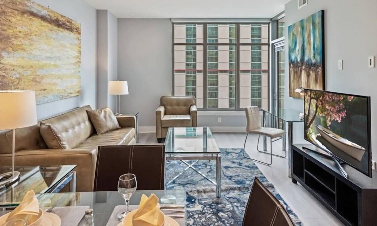 Woodmont Triangle Apartment | Brand New 1BR Apartments | Bethesda Downtown Neighborhood | by GLS