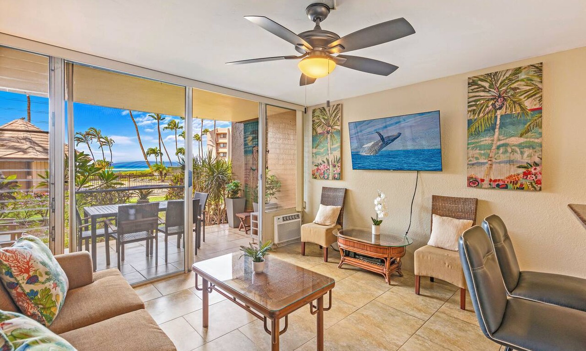 Maalaea Condo | Breezy Maalaea Oceanfront Condo Newly Renovated Pool BBQ Near the Harbor