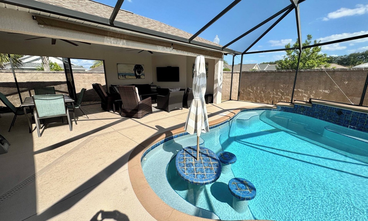 The Villages House | Brewed Awakening - 3/2 w/Private Pool and Golf Cart in The Village of Sanibel