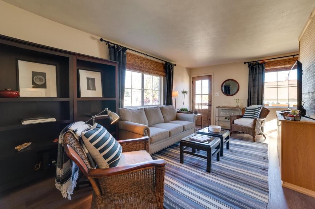 Harrison House | Chic Harrison Home: Walk to Wilson State Park!