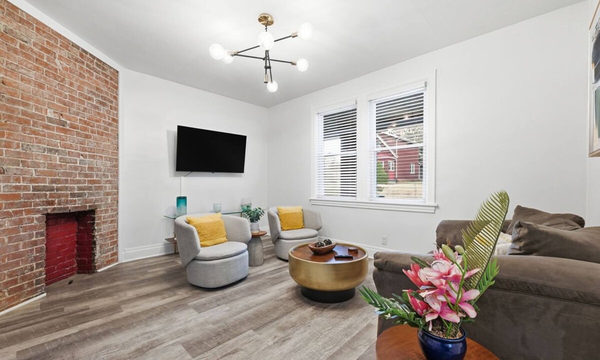 Brighton Heights Apartment | Clean, comfortable 2BR in a quiet neighborhood near downtown and stadiums. Guests love the spotless space, thoughtful touches, and fully stocked kitchen. Enjoy fast WiFi, smart TVs, easy check-in, free parking, plus a porch and private balcony.