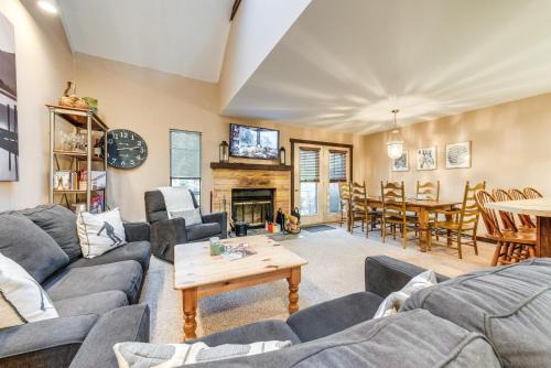 Lake Harmony House | Community Beach Access: Lake Harmony Townhome