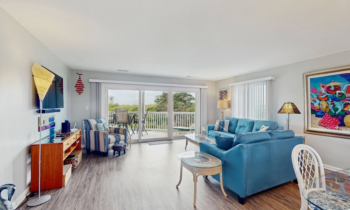Indian Beach Condo | Condo in Oceanfront Complex with seasonal community pool.