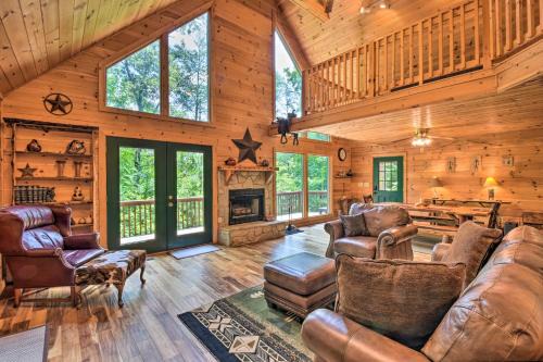 Ellijay House | Dreamy Ellijay Resort Cabin w/Game Room & Decks!