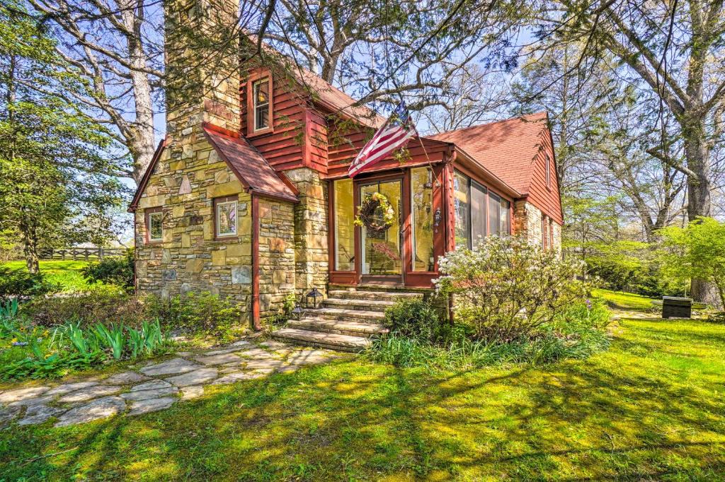 Crossville House | Dreamy Homestead Escape: Patio, Ranch On-Site