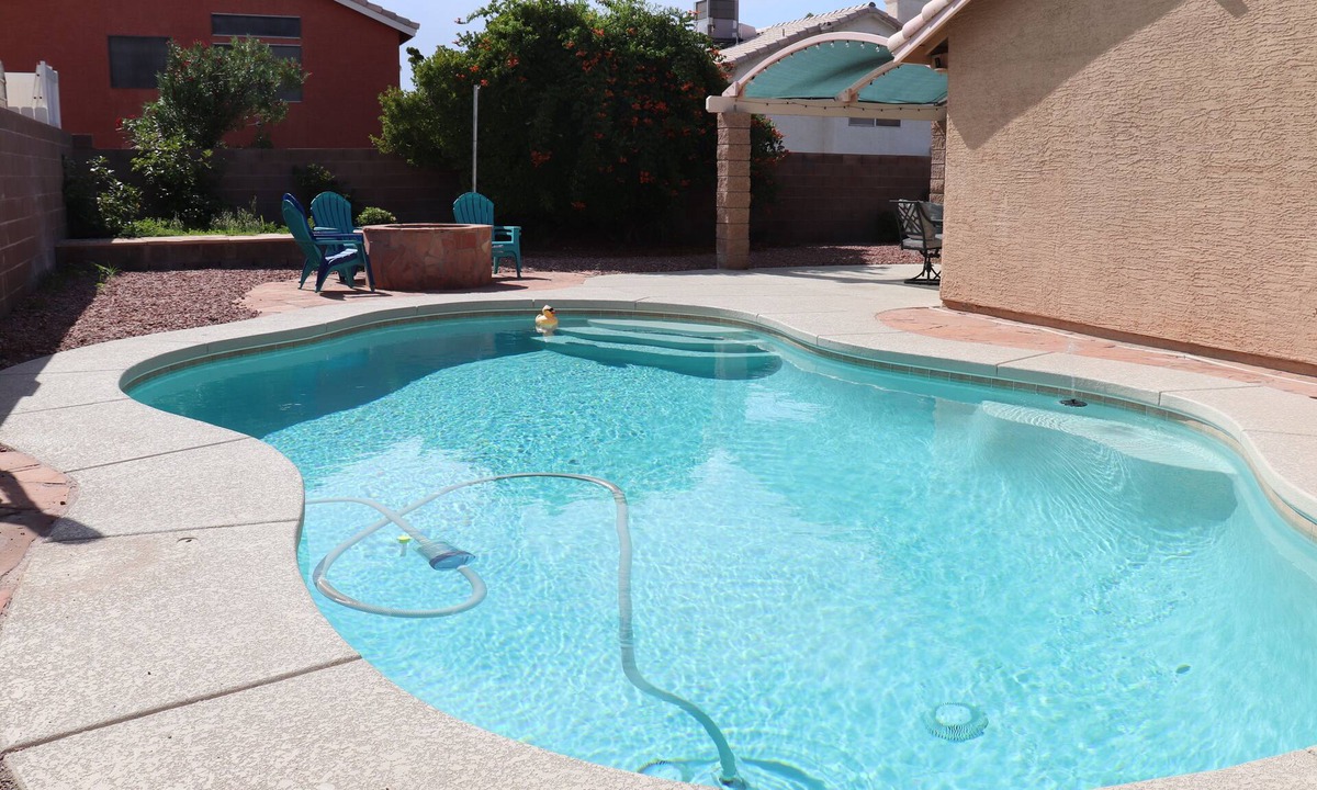 River Mountain House | Family fun home with heated pool near Heritage park, Hoover Dam, Boulder City