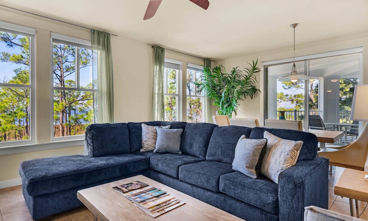 Baytowne Wharf Condo | Free Resort Tram | Stunning Bay Views from Corner Balcony | 3BR Bahia Breeze | S