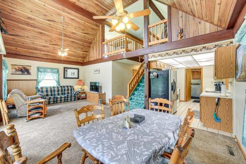 Germfask House | Germfask Home w/Fire Pit, Grill & Yard Games!