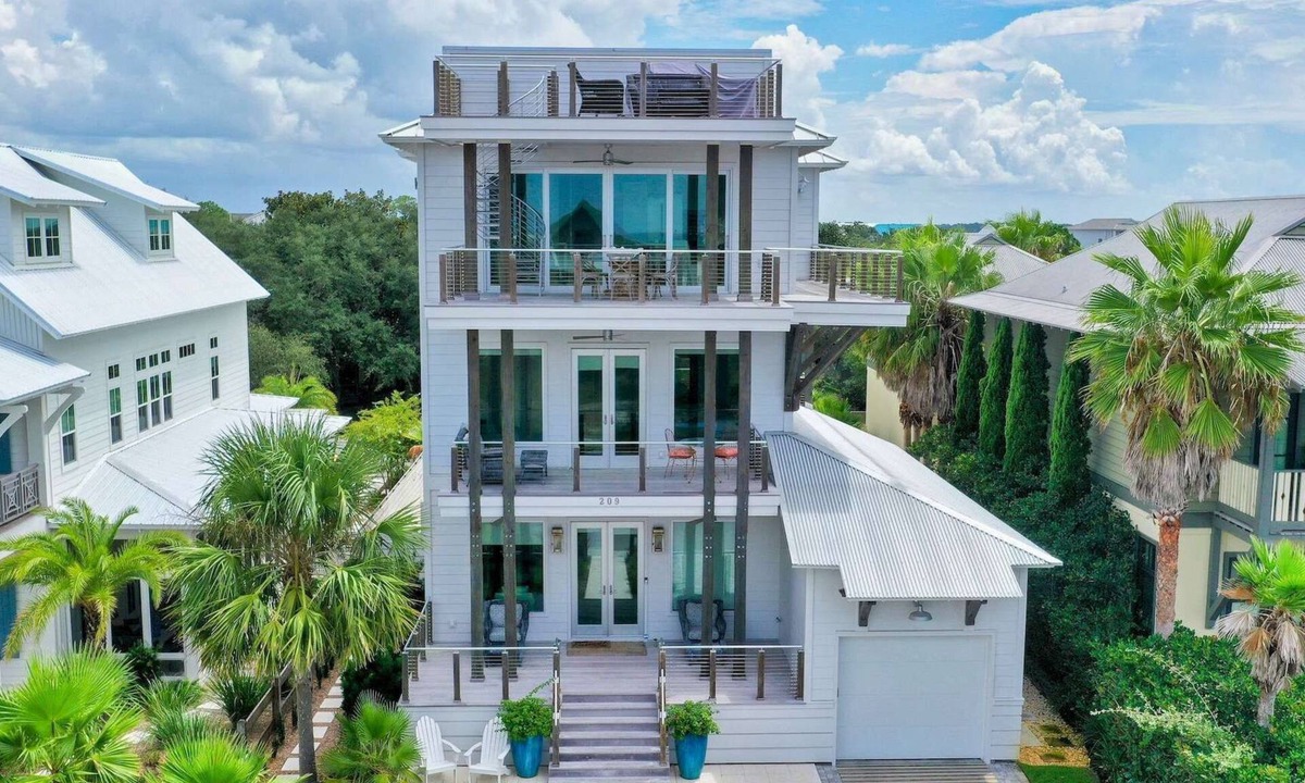 Grayton Beach House | Grayton Beach Home With Private Pool & Panoramic Gulf Views