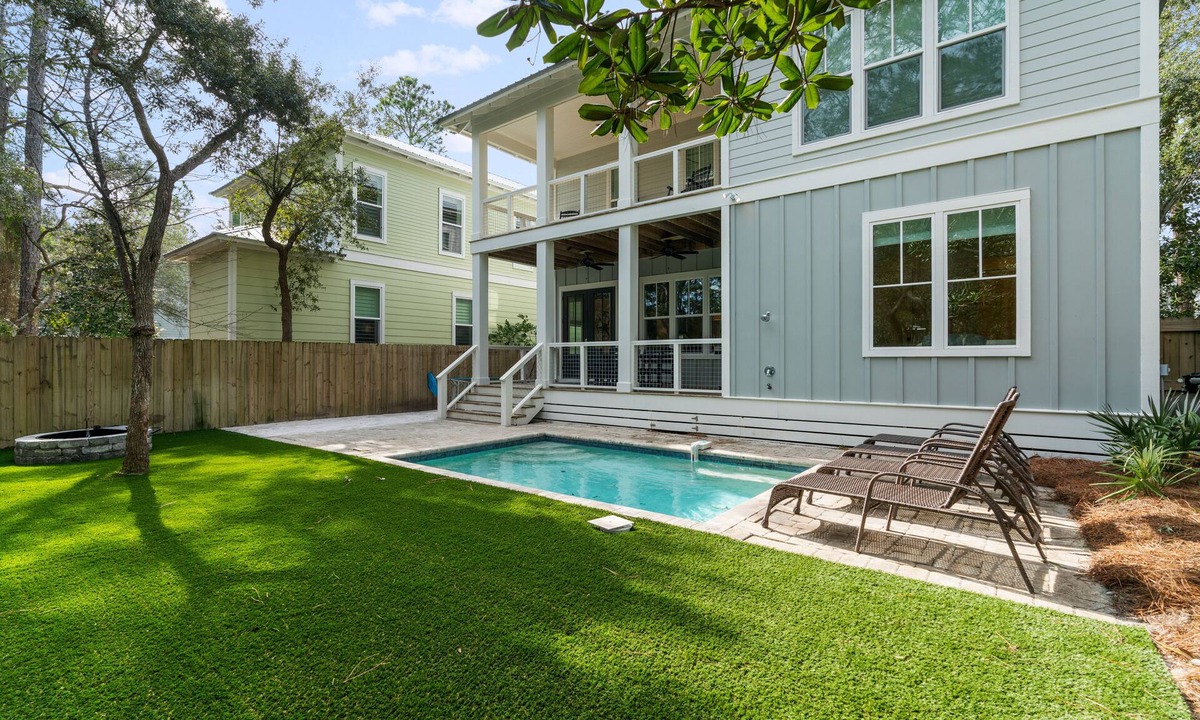 Grayton Beach House | Grayton Beach-South 30A-Sleeps 12-Private HEATED POOL-Walk to Beach-Ping Pong