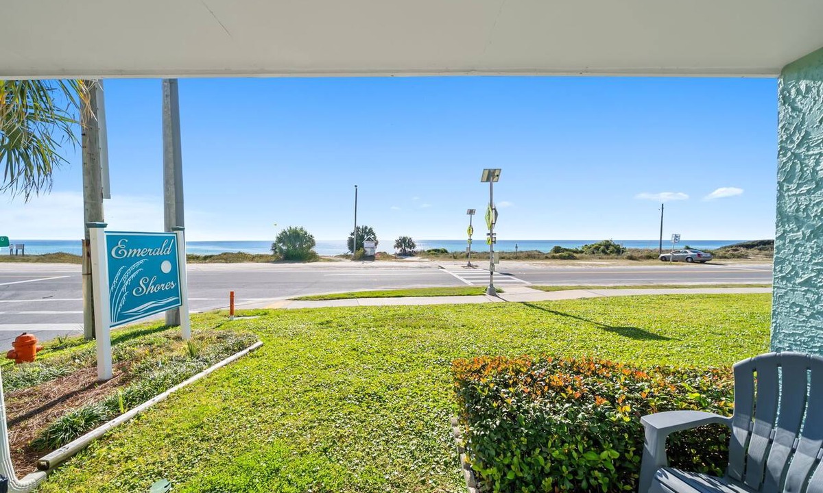 Laguna Beach Condo | Ground Floor Beachfront Condo with Gulf Views