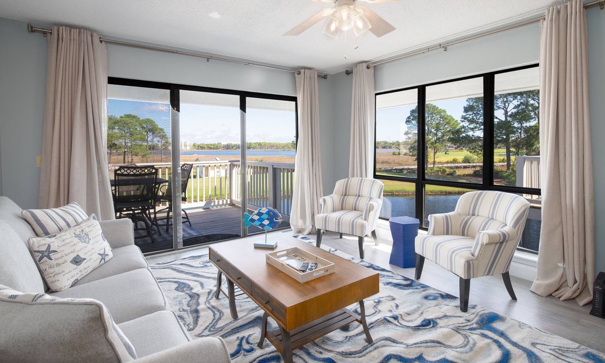 Miramar Beach Condo | Harbour Point Condominium GOLF CART, Impressive Water View, Near Pool, Beach.