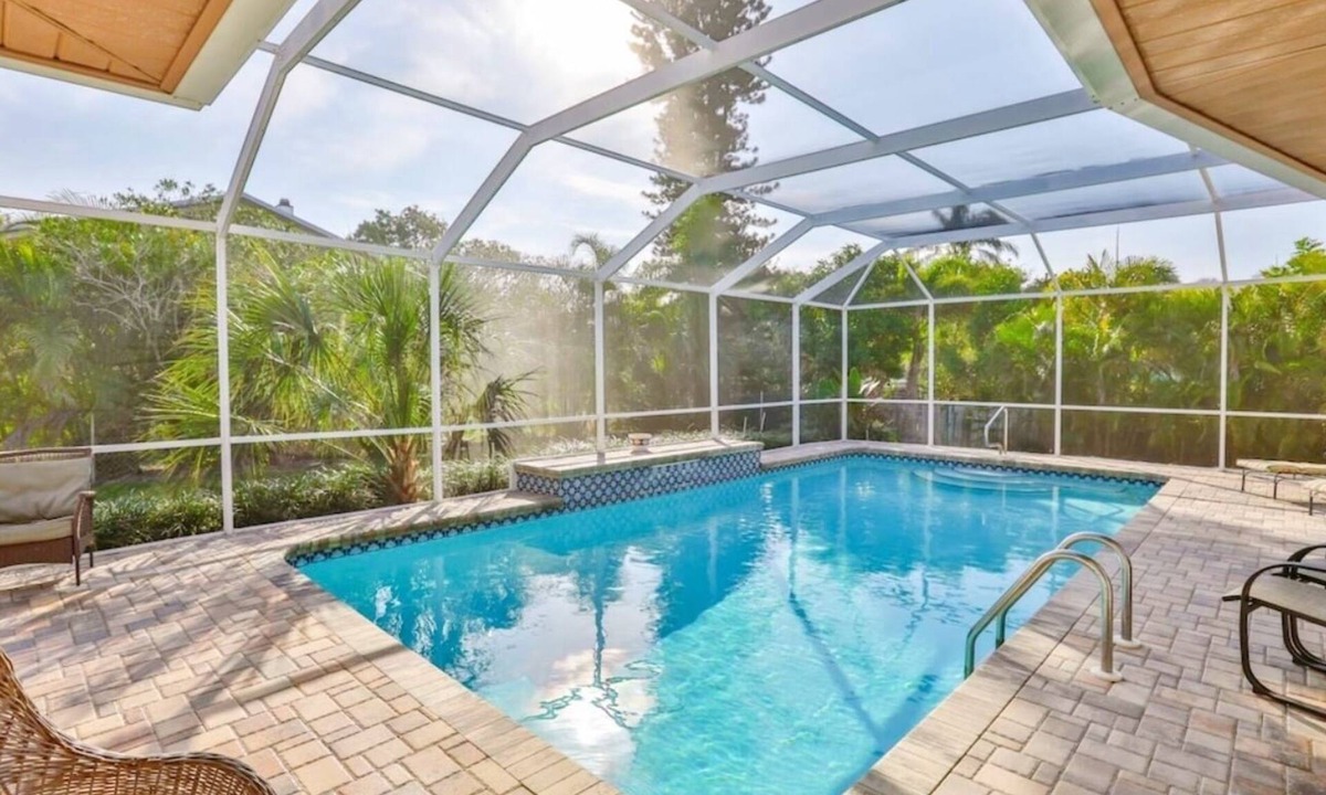 Whitney Beach House | Heated Pool~Massive Spanish Home~Water Views~Sunset Deck~Grill~WIFI~Near Beaches
