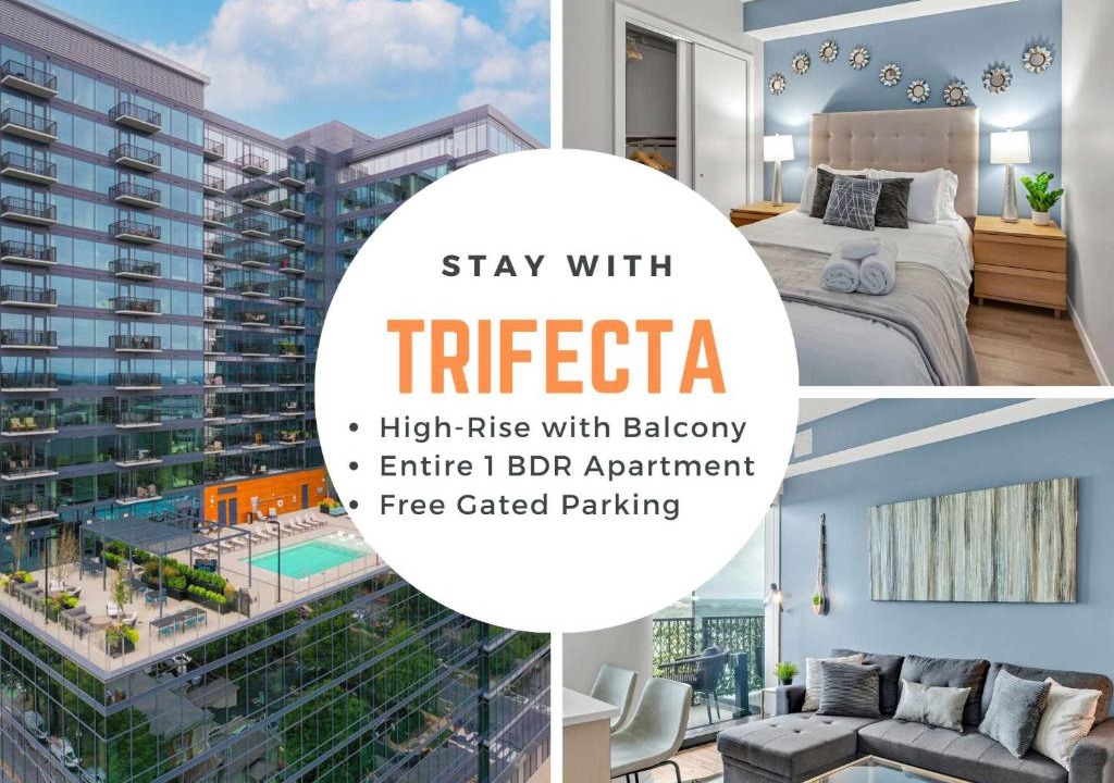 Glenwood South Apartment | High-Rise Apt Raleigh Free Parking & Sunset View 1