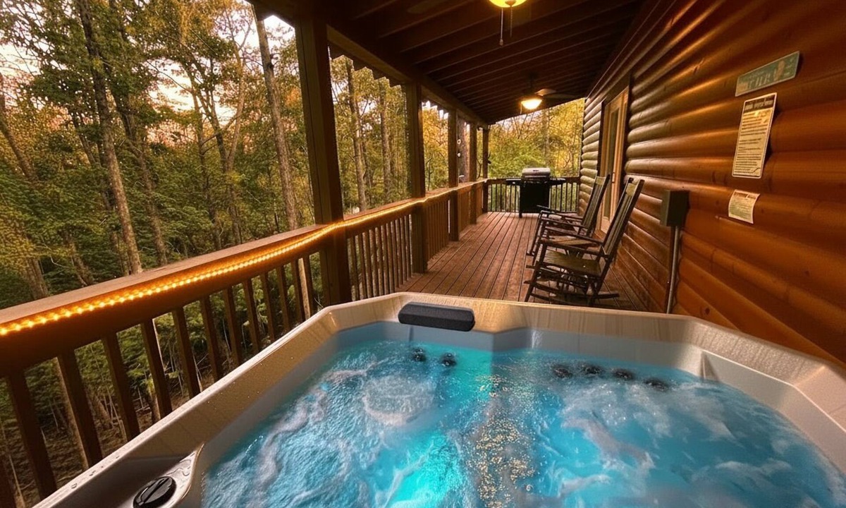 Murphy Cabin | Hiker’s Hideaway Cabin, Forest View, Hot Tub, Fast WiFi, Fireplace