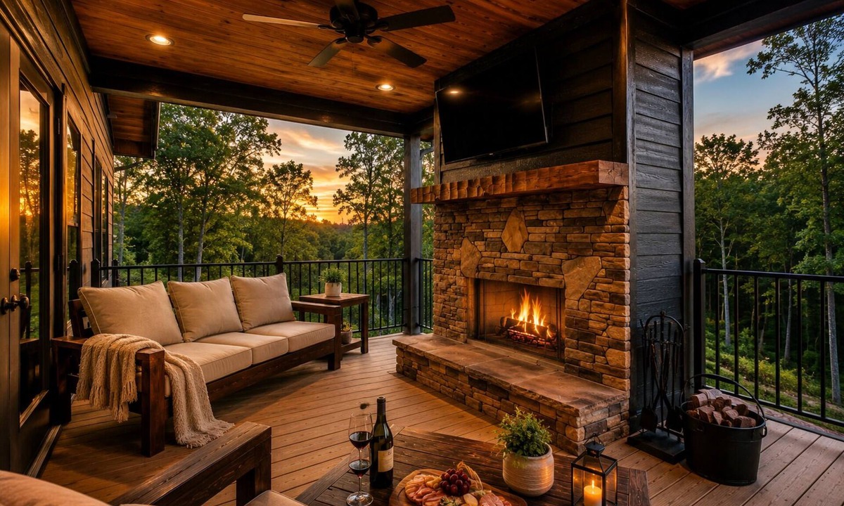 Talking Rock Cabin | Hot Tub Cabin| Pizza Oven | 3 King Suites | Winery