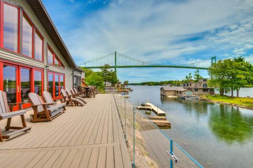 Wellesley Island House | Hot Tub & Dock: Waterfront Wellesley Island Home!