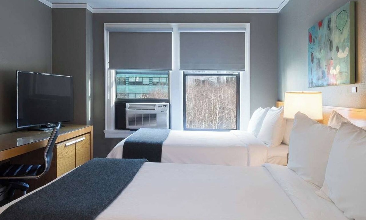 Downtown Seattle Hotel | Hotel Max | 2 Double Beds | Art Hotel Energy, Denny Triangle, Downtown Walks