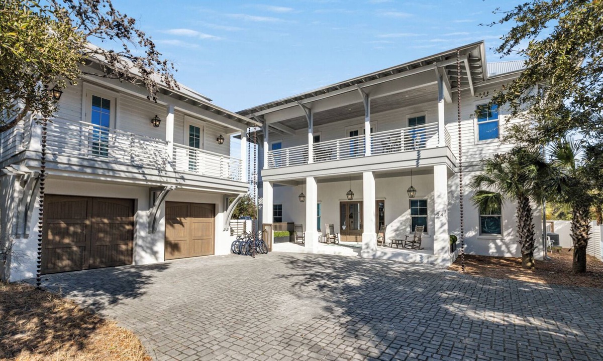 Inlet Beach House | Huge Posh Inlet Beach Home + Private Pool & Bikes