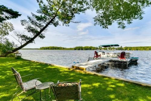 Kalkaska House | Lakefront Retreat w/Pedal Boat & Dock in Kalkaska