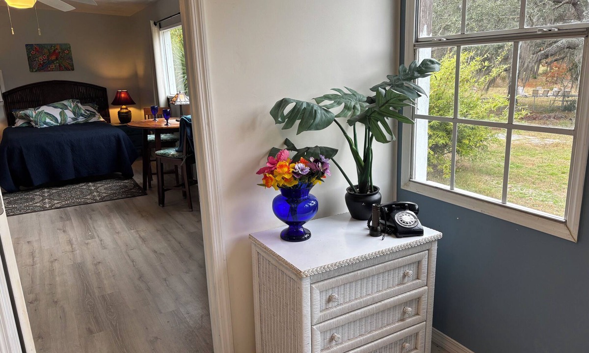 Citrus Springs Apartment | Lakeview, Studio Apt on Nature Coast, Natural, Clean, Calm