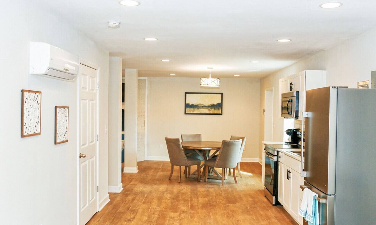 Boger City House | Lincolnton Farm Lodge | 2 Beds & Fire Pit with Huge Backyard!