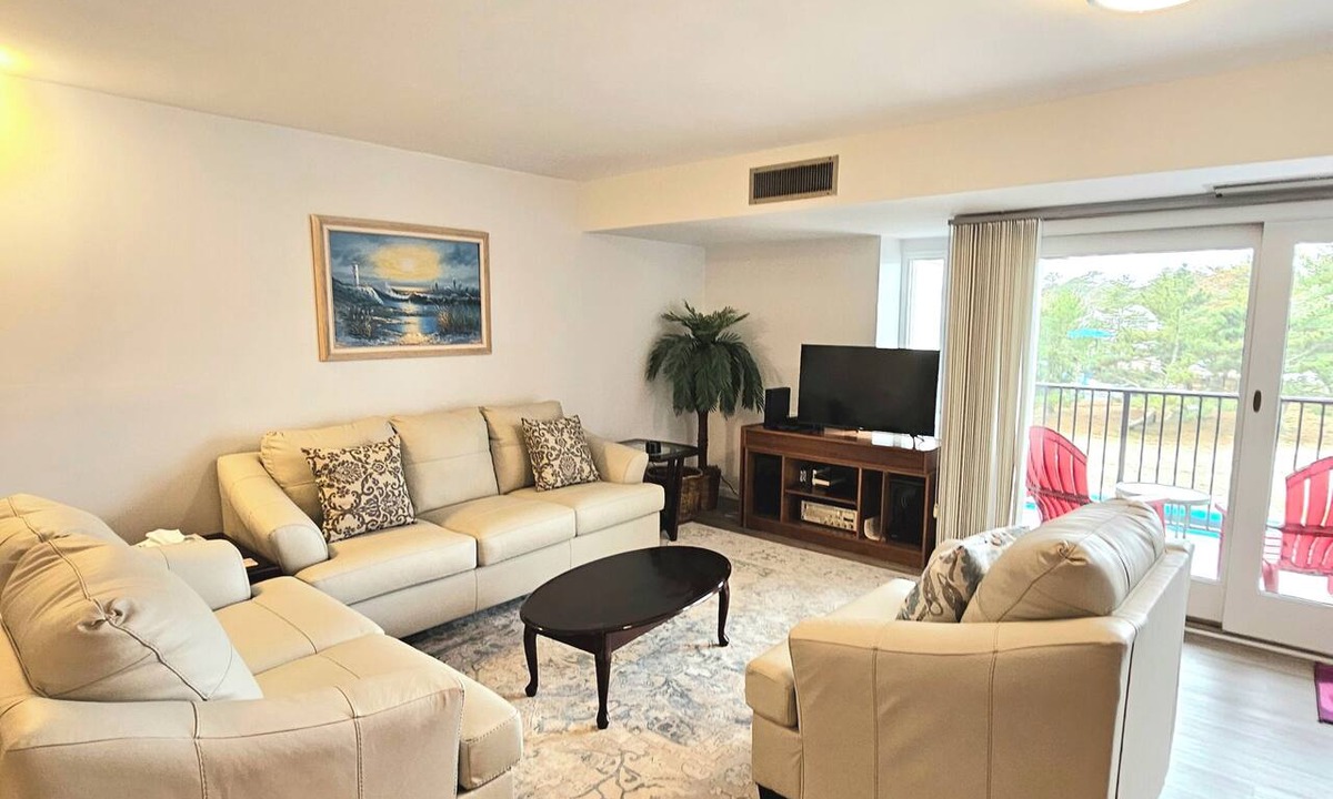 Rehoboth Beach Condo | LINENS INCLUDED*! OCEANFRONT/BOARDWALK BUILDING WITH ROOFTOP POOL