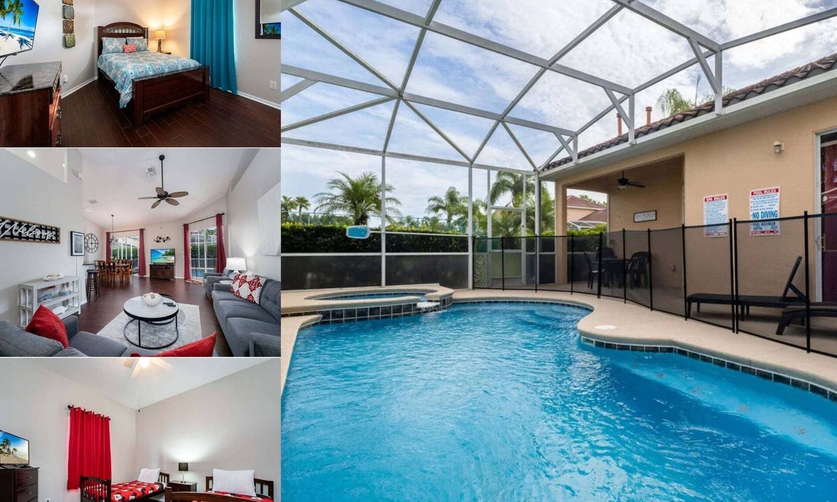 Tuscan Hills House | Lovely Tuscan Hills Pool Home with Spa - Close to Disney