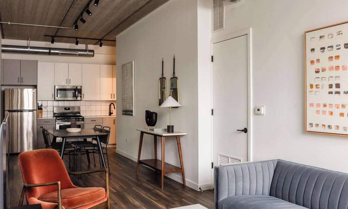 Near North Side Apartment | Luxury Designer Loft 302 | River North