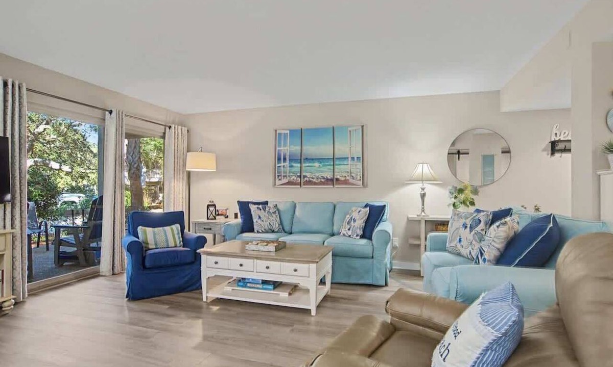South Beach Condo | Luxury Villa, w/Patio Steps to Beach Hilton Head