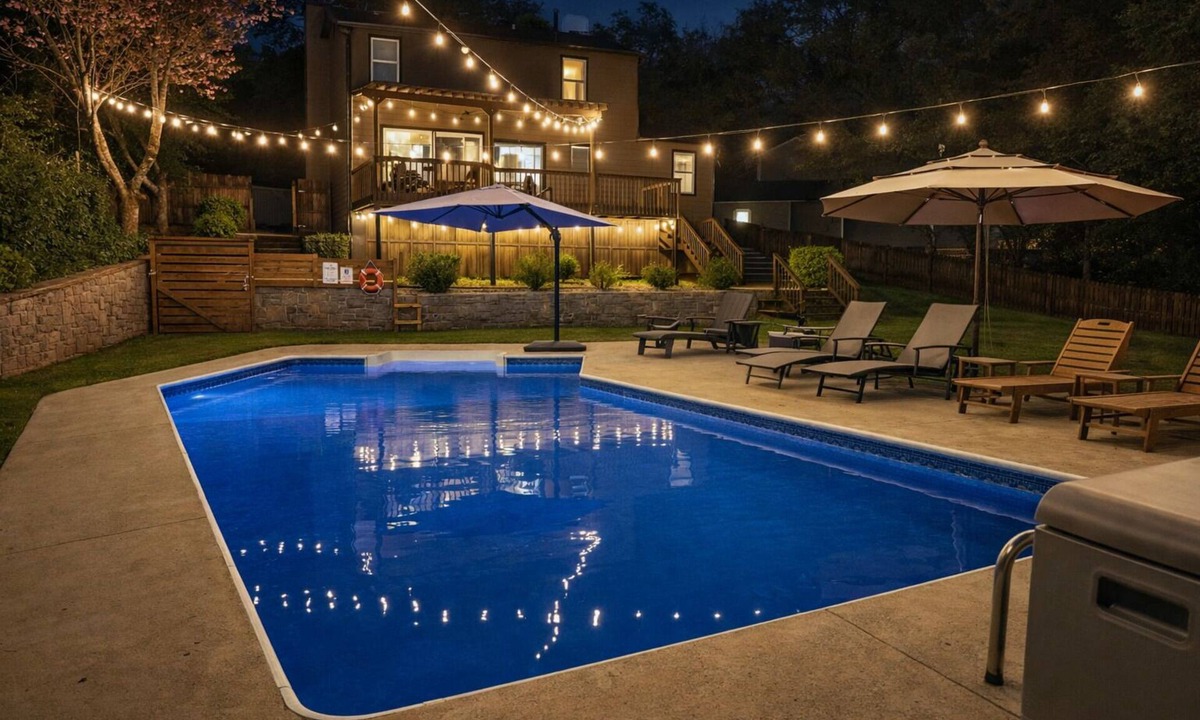 Lawrenceville House | Modern Home - Private Pool & Sauna in Atlanta Suburb/World Cup Ready
