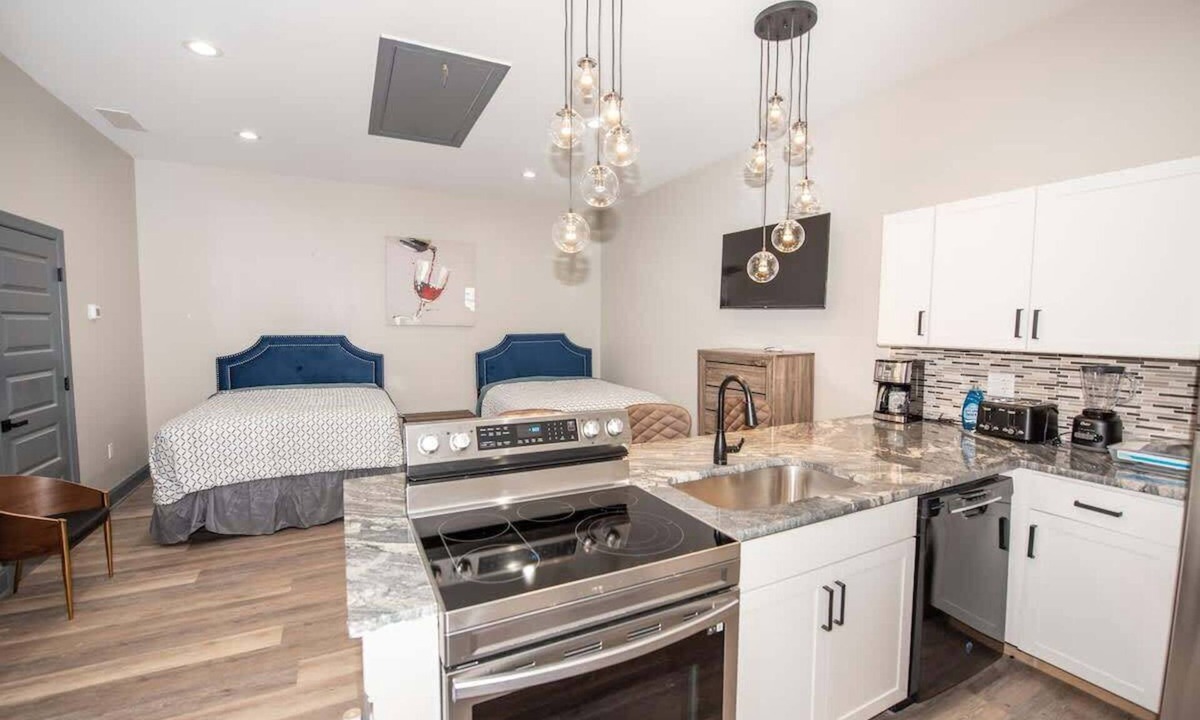 Dawsonville House | Modern Studio home 2 bed mins from Dawnsonville