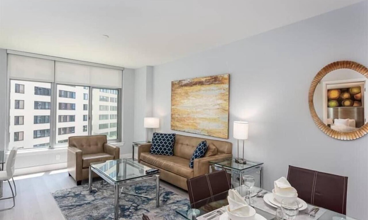 Woodmont Triangle Apartment | Near Metro & NIH | Wheelchair Accessible | Downtown Bethesda | by GLS