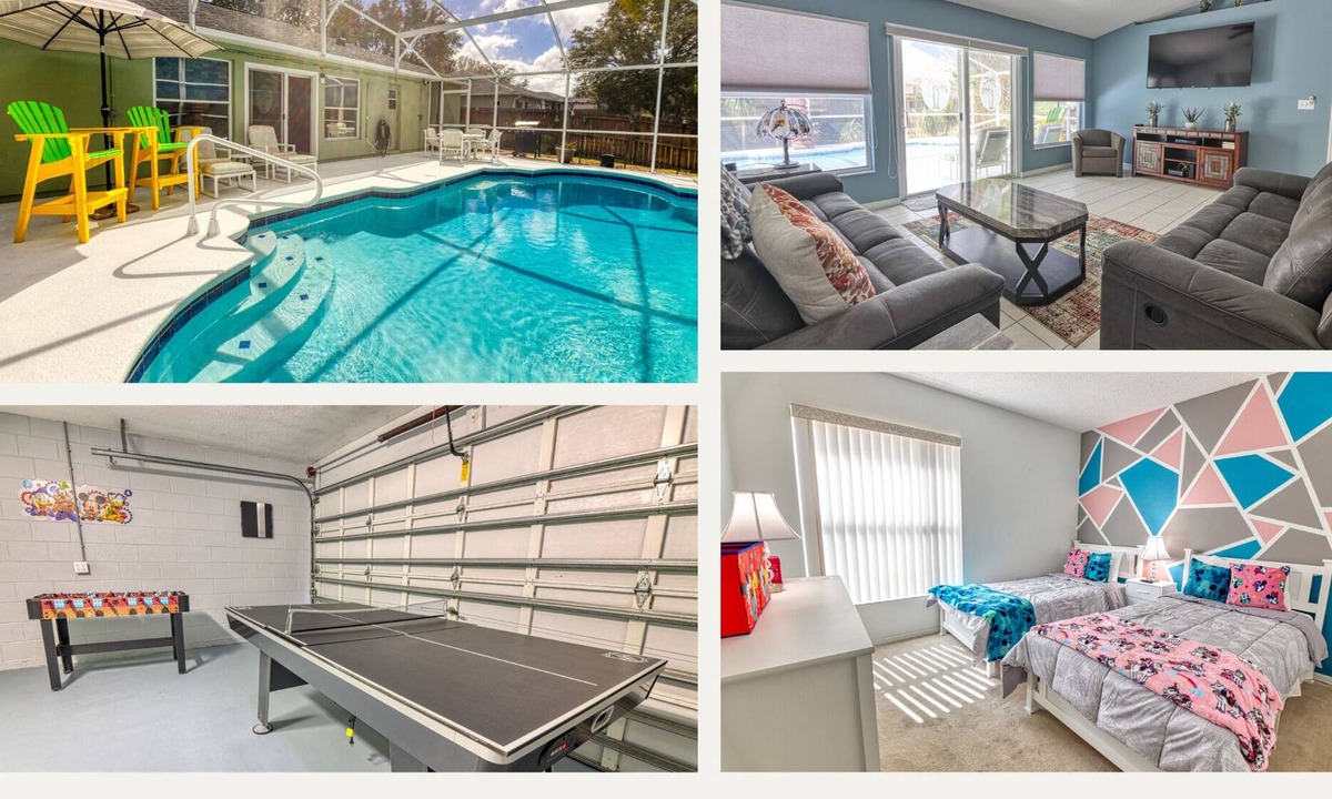 Sunridge Woods House | NEW LISTING - Private Pool - Game Room - WiFI