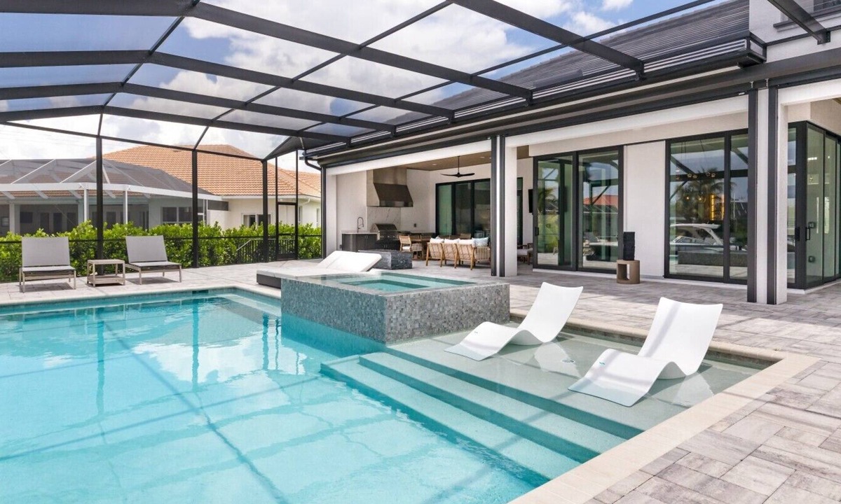 Pelican House | New! Luxury Cape Coral Villa w/Pool, Spa & Dock