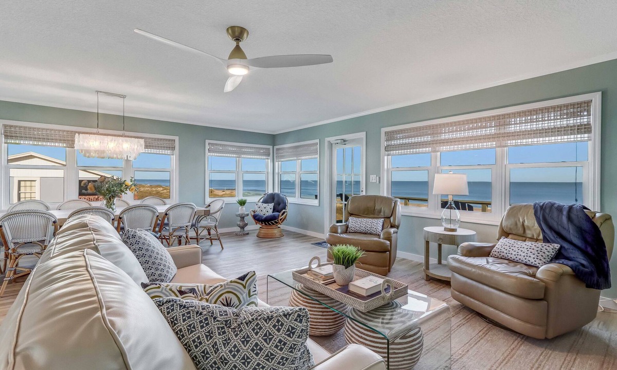 Ocean Cay House | NEW: Oceanfront Luxury Home l Beachfront Deck, Patio l Hot/Cold Outdoor Shower
