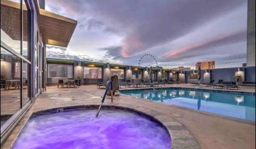 Las Vegas Apartment | Princess Suite * Platinum Hotel with balcony Strip VIEW