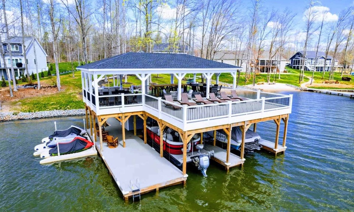 Mineral House | Private Paradise 2 Story Dock, Beach, Hot Tub