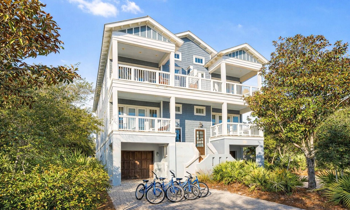 Inlet Beach House | Private Pool & Hot Tub, Game Room, Beach Walk
