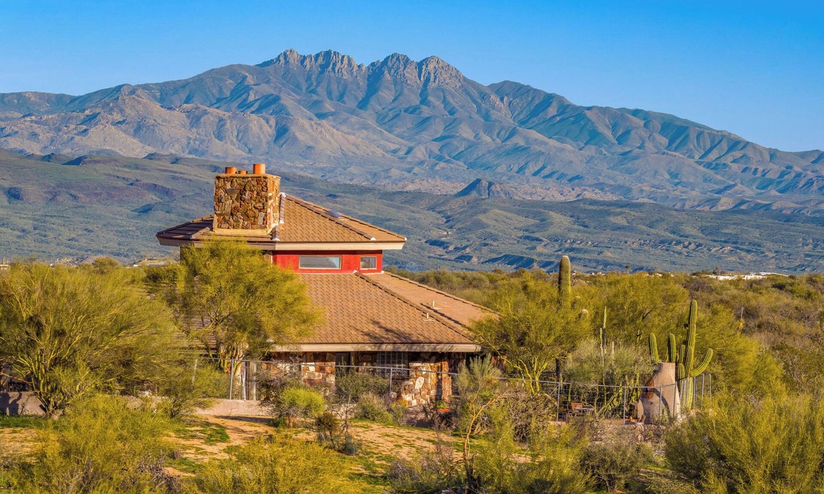 North Scottsdale House | Private Scottsdale Oasis on 10 Acres! Mtn Views