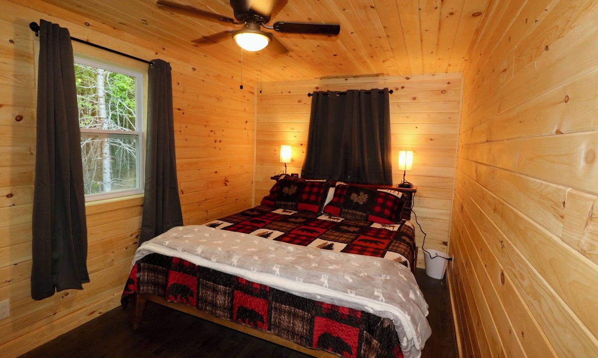 Cherryfield Cabin | Quiet cozy 2-bedroom cabin completely private and peaceful.
