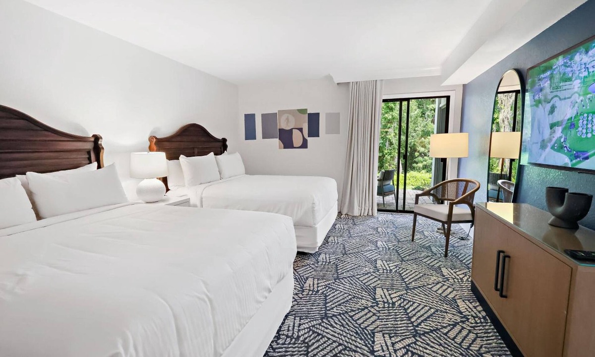 Wesley Chapel Hotel | Saddlebrook Resort | Deluxe 2 Double | Car-Free Village, Dining Options, Spa