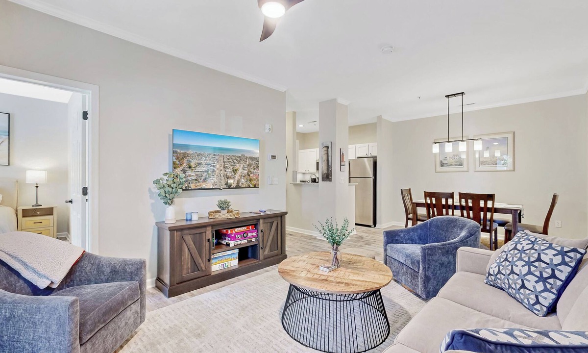 Lewes Condo | SEA GLASS AT BAY CROSSING - 2BR, 2BA - SLEEPS 6 - Dog Friendly