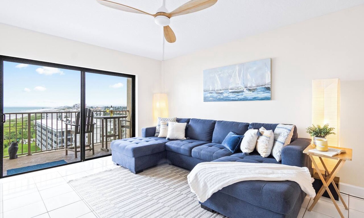 Port Canaveral Condo | Sea, Sun & Serenity | Oceanfront Oasis w/Heated Pool + Top-Floor Balcony! ☀️