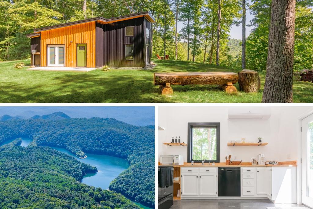 Meadows Of Dan House | Secluded, Unique, Modern, Mountain Home Near River!