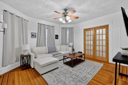 Malden Apartment | Spacious 2Br home in Malden with AC & heat